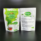 Digital Printing Stand Up  Pouches Empty Tea Packaging Bag Green Diet Tea Mylar Bags