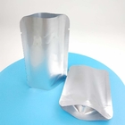 Custom Resealable Heat Seal AL Material NO Zipper Doypack Sealer Aluminium Foil Bags Stand Up Pouch Alcohol Liquid Bags