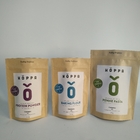 Stand Up MPET CMYK Coffee Bean Packaging Bags 200 microns