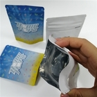 Mylar Stand Up Sugar Plastic Pouches Packaging Food Grade Child Resistant