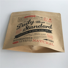 Aluminum Foil  Brown Kraft Paper Stand Up Pouch Dried Food