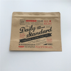Kraft Paper Zip Lock Coffee Tee Nut Snack Bag Packaging Printed Stand Up