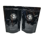  Tear Notch Coffee Beans Plastic Pouch Packaging 100g 200g 250g 500g
