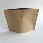 Aluminum Foil Tea kraft paper  bags Stand Up Heat Seal Printed