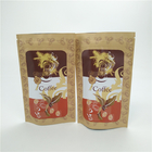 Kraft Paper Package Manufacturing Wholesale Coffee Bag Resealable Bags With Logo