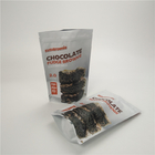 Resealable Custom Chocolate Bar Packaging Mylar Stand Up Bag With Zipper Snack Cookie packing Bags
