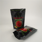 Dried Fruit Glossy Aluminum Foil Stand Up Plastic Pouch Packaging With Zipper