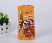 Matte Reusable Stand Up Plastic Pouch Packaging 120 Micron Customized Logo