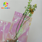 3 Side Sealed Small PE Holographic  Pouches Custom Laser Printing