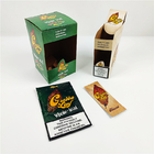 2020 New Design Grabba Leaf Cigar Wraps Packaging Paper Box Blunt leaves Package Display Set