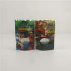 Smell Proof Mylar Bags For Candy Aluminum Foil Bags With Window Seeds Stand up Pouch