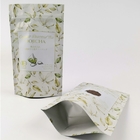 CMYK FDA Gravnre Zipper Tea Packaging Bag 350g With Foil Inside
