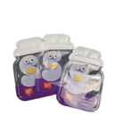 Wholesale Irregular Shape Plastic Ziplock Custom Logo Cb Edible Gummy Bags Pouches Packaging