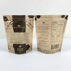 Digital Printed Stand Up Pouch Kraft Paper Smell Proof Bags Food Packaging Doypack With Window
