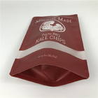 Aluminum Food Packaging Bag Matte Effect Plastic Laminated Stand Up Tea Mixed Veggies Pouch Pouches For Chips