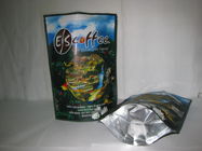 Coffee k Foil Packaging Bags Printing Stand Up Glossy Finish