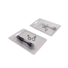 Disposable Plastic Clamshell Blister Packaging Folded Blister For Vape Pen Cartridge
