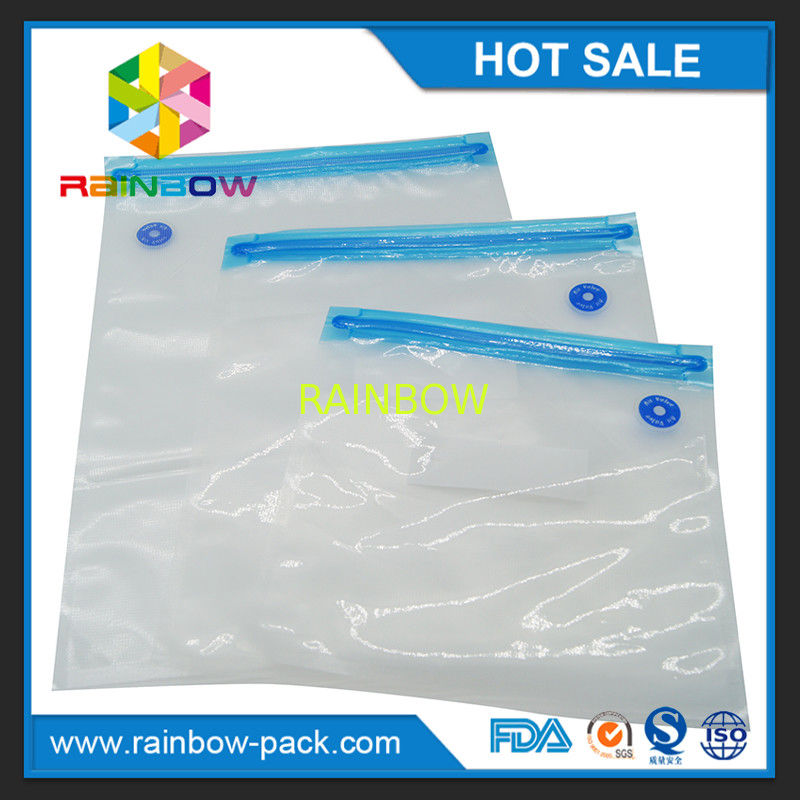 custom food grade resealable smell proof vacuum sealed zipper bag with valve and double zipper