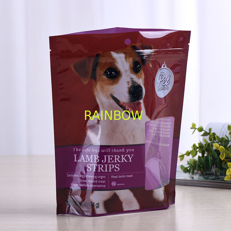 Private label dog food packaging bag / Stand up zipper bag for animal food