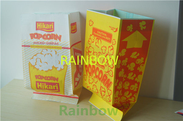 Custom Printed Paper Snack Bag Packaging Microwave Popcorn Bags Snack Bag Packaging Microwave Popcorn Bags