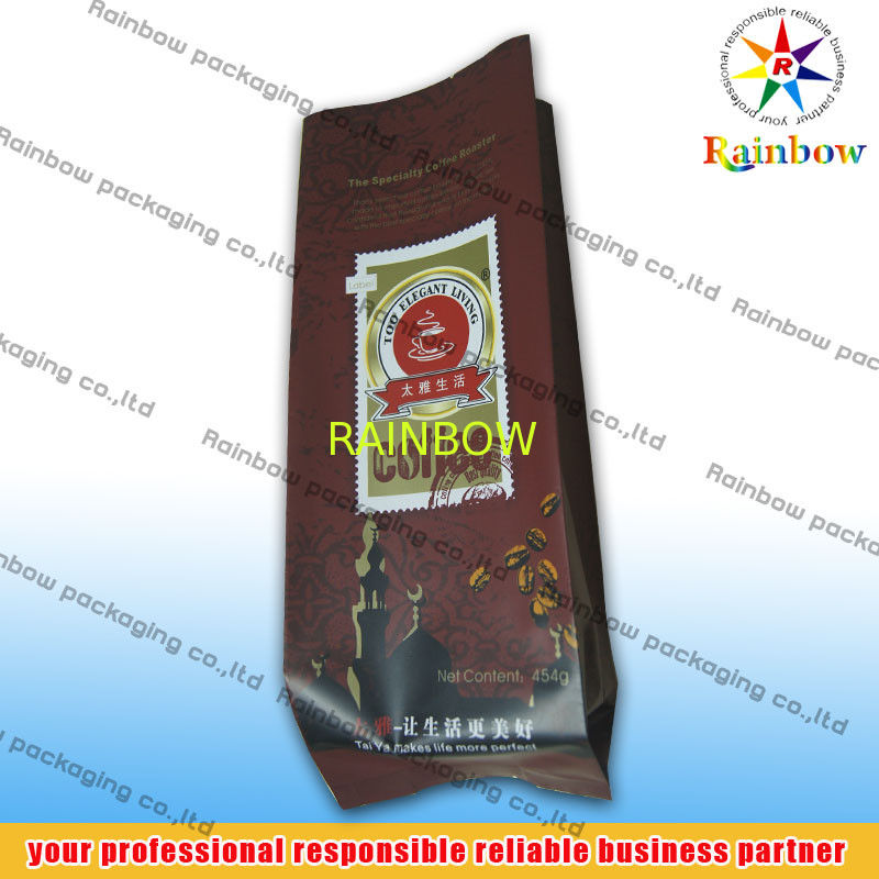 Customized Instant Tea Bags Packaging Moisture Proof With Valve