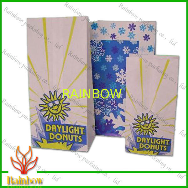 Promotional Recycled Kraft Customized Paper Bags With Handles