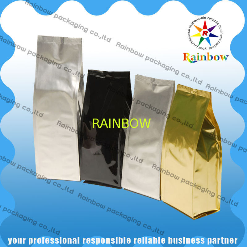 Custom Coffee Stand Up Bags Colorful Printing Lightweight With k