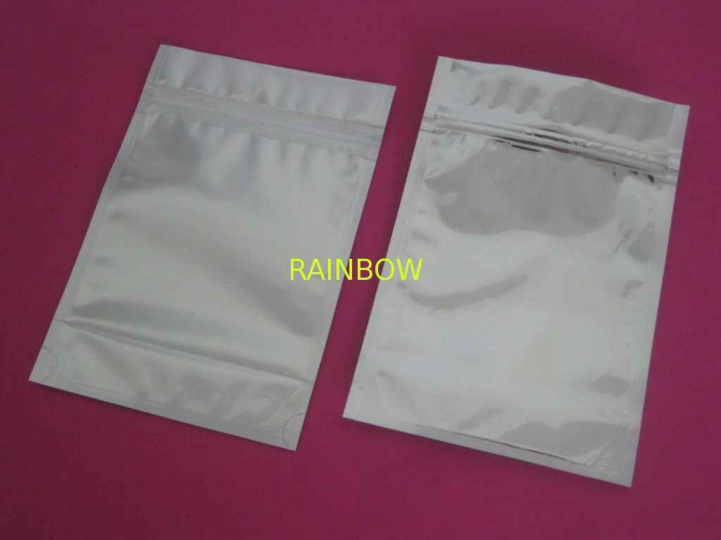 PET / AL / PE  Aluminum Foil Pouch Packaging With Side Gusset , OEM