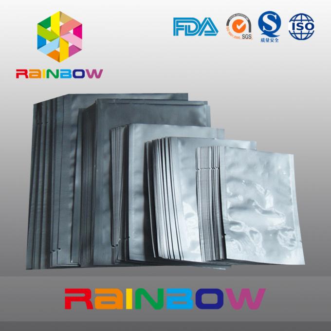 Customized Printing Anti Statics Lined Foil Bag , Electronic Parts