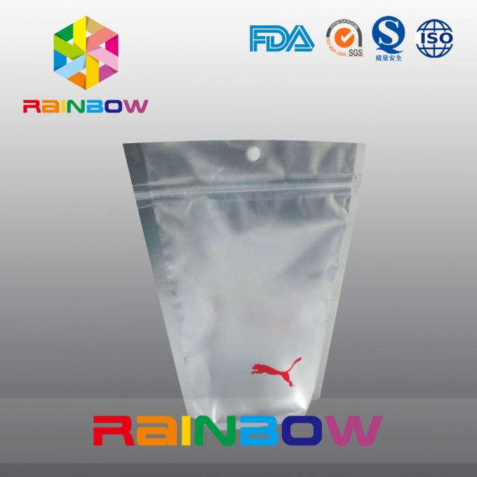 Custom Bottom Gusset Aluminum Foil Laminated Mylar k Bags with Clear Window