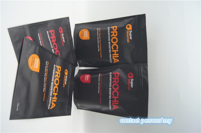 Coffee Powder Plastic Pouches Packaging Logo Printed Bean Matte Black Coffee Powder Plastic Pouches Packaging Logo Printed Bean Matte Black