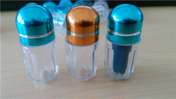 Download Blue Octagonal Shape Clear Plastic Pill Bottles Empty ... Yellowimages Mockups