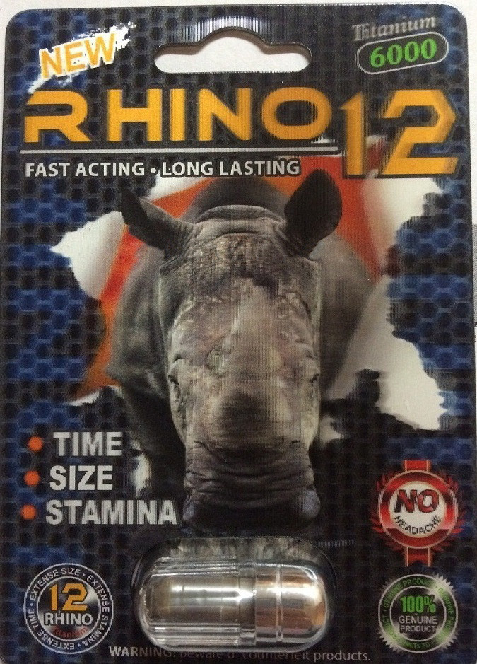 10ml Rhino small medicine bottle , Capsule plastic pill containers/3D rhino card