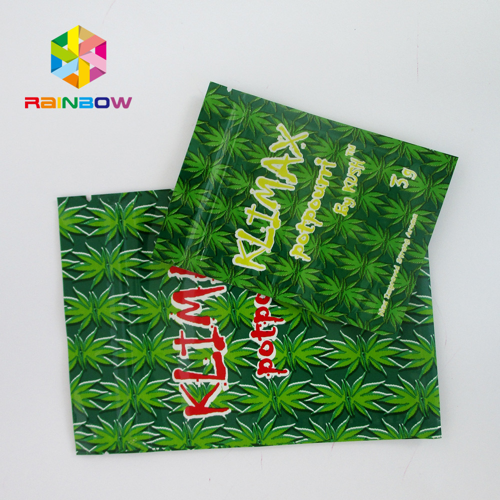 Zip Herbal Incense Packaging Bags , Chemical Voodoo Spice Smoke Bag For