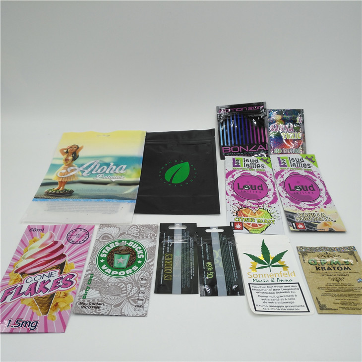 Cannabis Seed Packaging bag Kush Seeds hemp seed with Ziplock plastic