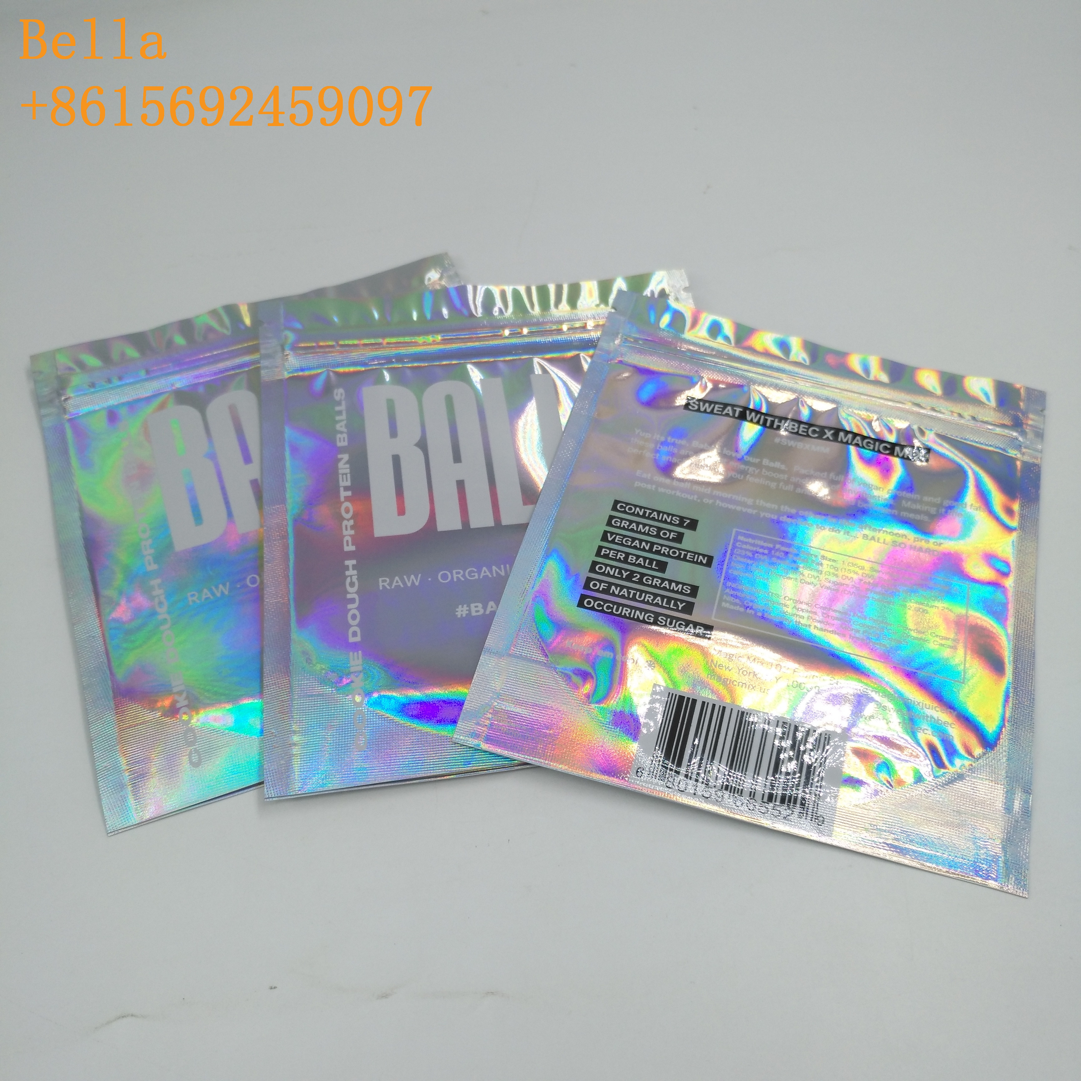 Custom Printed Foil Pouch Packaging