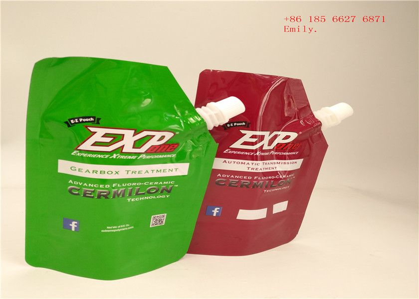 Reusable Spout Pouch Packaging Plastic Squeeze Food Grade For Fruit Juice