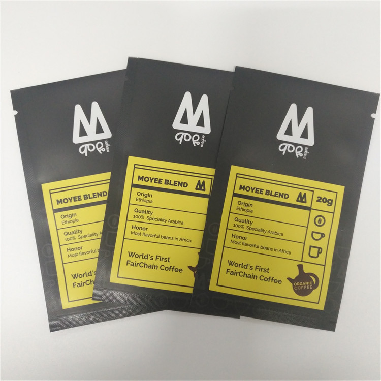 Rainbow Ethiopia Tea Bags Packaging One Pack Drip Coffee