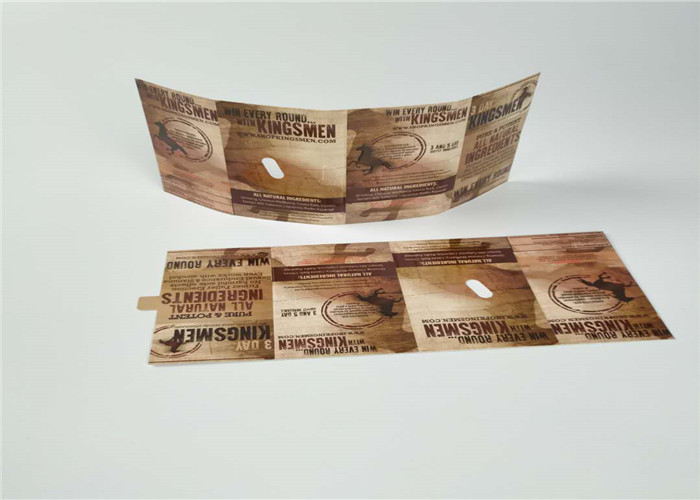 Pills Packaging 3d Lenticular Packaging Card Rhino Custom Printing Paper Box