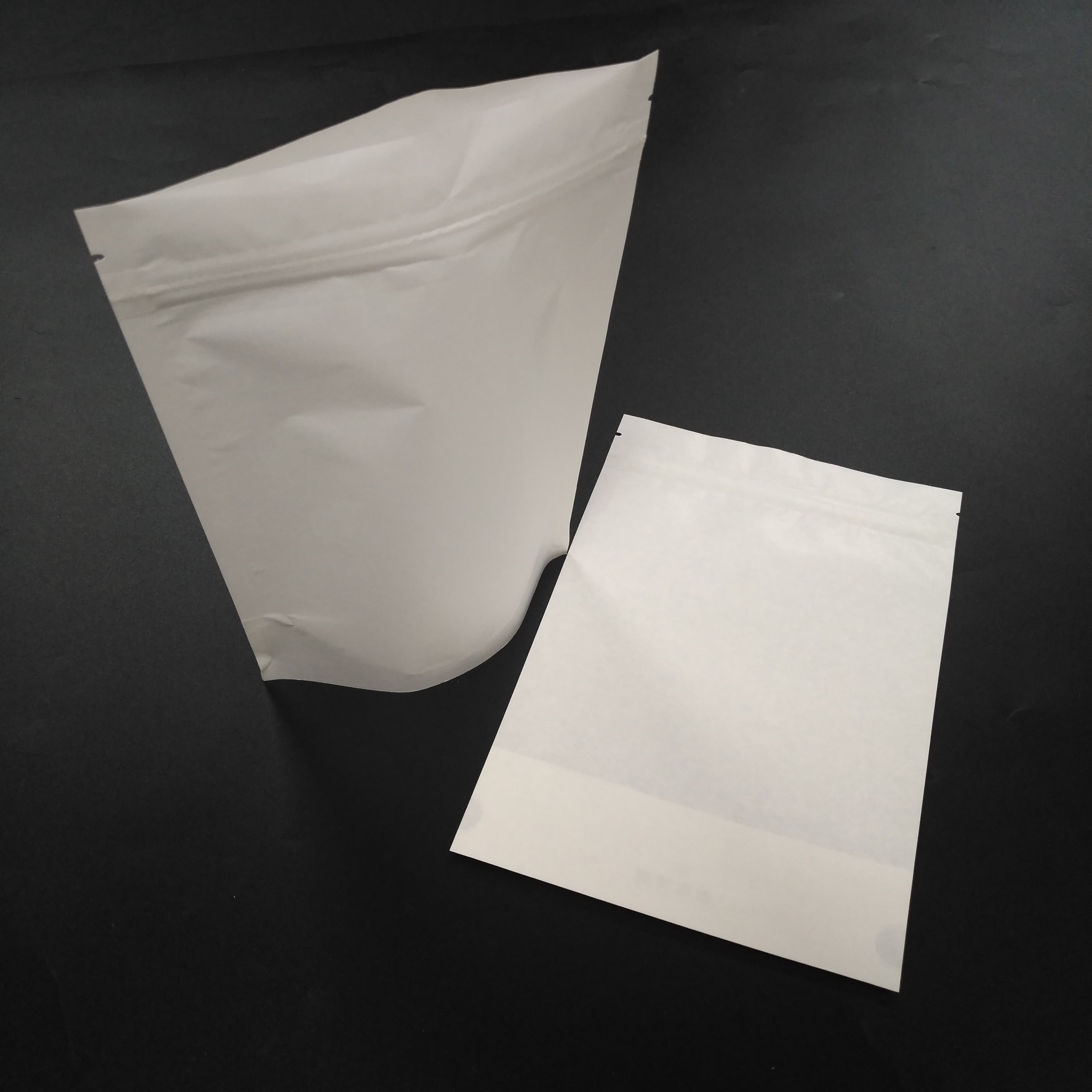 PLA Recycled Customized Paper Bags Printing Ink 100 Fully Degradable