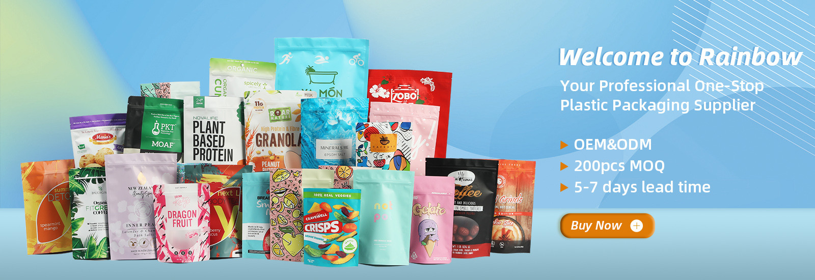 quality Plastic Pouches Packaging factory