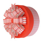 Paper Cylinder - Shaped Gift Box Packaging Pink For Birthday Cake