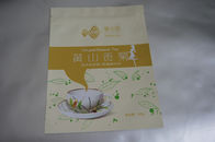 Flat Aluminum Foil Tea Bags Packaging With Zipper And Tear Notch For Chrysanthemum Matt