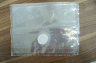 Clear Food Saver Vacuum Seal Bags With 3 Side / Double Valve Vacuum Seal Storage Bags