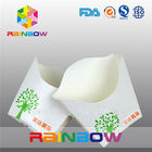 Fold Down Small French Fries Packaging Box Recycle , Eco Friendly
