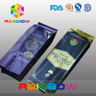 Custom Shiny Back Seal Plastic Pouches Packaging for Coffee / Coffee Bean