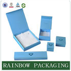 Custom Size Sky Blue Jewelly Case , Grazioso Cardboard Box for Jewelly Box