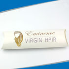 Premium Hair Extension Paper Box Packaging With Printed Logo And Pillow Shape