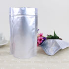 Self Standing Silver Aluminum Foil k Pouch Plastic Pouches Packaging For Quinoa Seeds