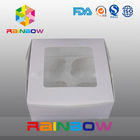 Cardboard Paper Box Packaging With Clear PVC Window For Toys / Gifts